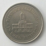monedas de America - Argentina -  1994 - 25 centavos