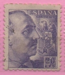 Stamps Spain -  General Franco