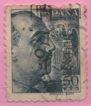 Stamps Spain -  General Franco