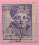 Stamps Spain -  IV Centenario d´San Juan d´l´Cruz