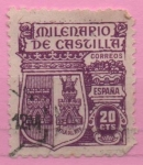Stamps Spain -  Milenario d´Castilla (Avila