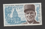 Stamps France -  Alfonso Juin, mariscal de Francia