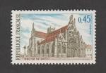 Stamps France -  Iglesia de Brou