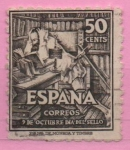 Stamps Spain -  Don Quijote