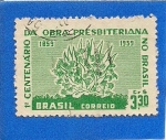 Sellos de America - Brasil -  Obra Presbiteriana