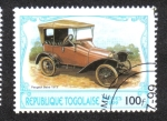 Stamps : Africa : Togo :  Automoviles Antiguos