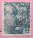 Stamps Spain -  General Franco