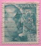 Stamps Spain -  General Franco