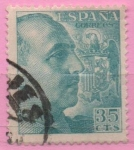 Stamps Spain -  General Franco