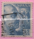 Sellos de Europa - Espaa -  General Franco