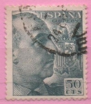 Stamps Spain -  General Franco