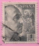 Stamps Spain -  General Franco