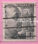 Stamps Spain -  General Franco