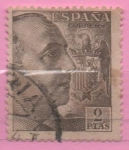 Stamps Spain -  General Franco