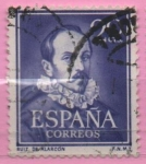 Stamps Spain -  Ruiz d´Alarcon