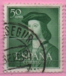 Stamps Spain -  V centenario del nacimiento de Fernando el Catolico
