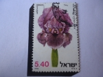 Sellos de Asia - Israel -  Iris Haynei - (Giboa Iris)