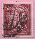 Sellos de Europa - Espaa -  VII centenario d´l´de Salamanca ( Los Reyes Catolicos Fachada)