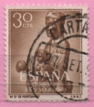 Stamps Spain -  Año Mariano (Ntra Sra d´Monserrat)