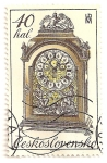 Stamps : Europe : Czechoslovakia :  Relojes Siglo XVIII.