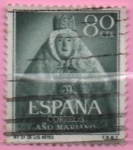 Stamps Spain -  Año Mariano (d´l´Reyes)