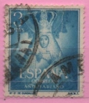 Stamps Spain -  Año Mariano (Ntra Sra d´Guadalupe)