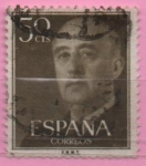 Stamps Spain -  General Franco