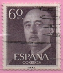 Stamps Spain -  General Franco