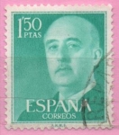 Sellos de Europa - Espaa -  General Franco