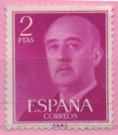 Stamps Spain -  General Franco