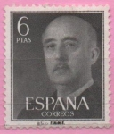 Stamps Spain -  General Franco