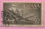Sellos de Europa - Espaa -  Super constelacion y nao Santa Maria