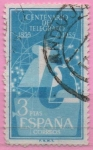 Stamps Spain -  I centenario dl Telegrafo