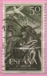 Stamps Spain -  XX aniversario dl Alzamiento Nacional (Soldado laurealo)