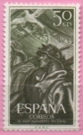 Stamps Spain -  XX aniversario dl Alzamiento Nacional (Soldado laurealo)