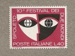 Sellos de Europa - Italia -  Festival de Spoleto