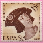 Stamps Spain -  Retrato d´Stringel