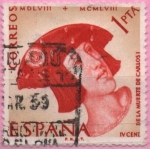 Stamps Spain -  Retrato d´Stringel