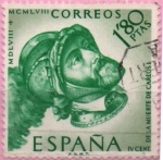 Stamps Spain -  Framento d´l´Batalla d´Muhiberg