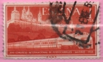 Stamps Spain -  XVII Congreso internacional d´Ferrocarriles (Tren Talgo)