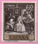 Stamps Spain -  Las Meninas