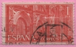 Stamps Spain -  Monasterio d´Ntra Señora d´Guadalupe (Fachada)