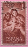 Sellos de Europa - Espaa -  Navidad (Sagrada familia)