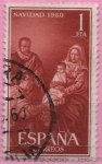 Stamps Spain -  Navidad (Adoracion de los Reyes Magos