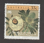 Stamps Australia -  El viaje de Cook a Nueva Holanda