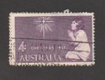 Stamps Australia -  Christmas 1957