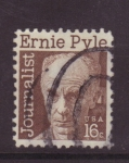 Stamps United States -  PERIODISTA ERNIE PYLE