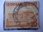 Stamps Poland -  Katowice-Wojewodztwo - Edificio Municipal de la Ciudad de Katowice-Polonia - 