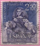 Stamps Spain -  III centenario d´l´muerte d Velazquez 