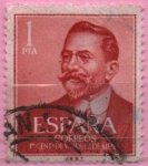 Sellos de Europa - Espaa -  I centenario dl nacimiento d´Juan Vazquez d´Mella